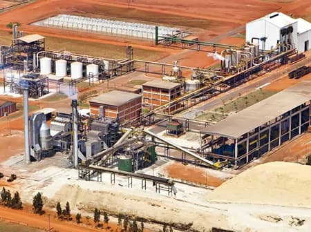 Coruripe Carneirinho - implantacao greenfield turnkey de caldeira pela Authomathika, Minas Gerais 2009